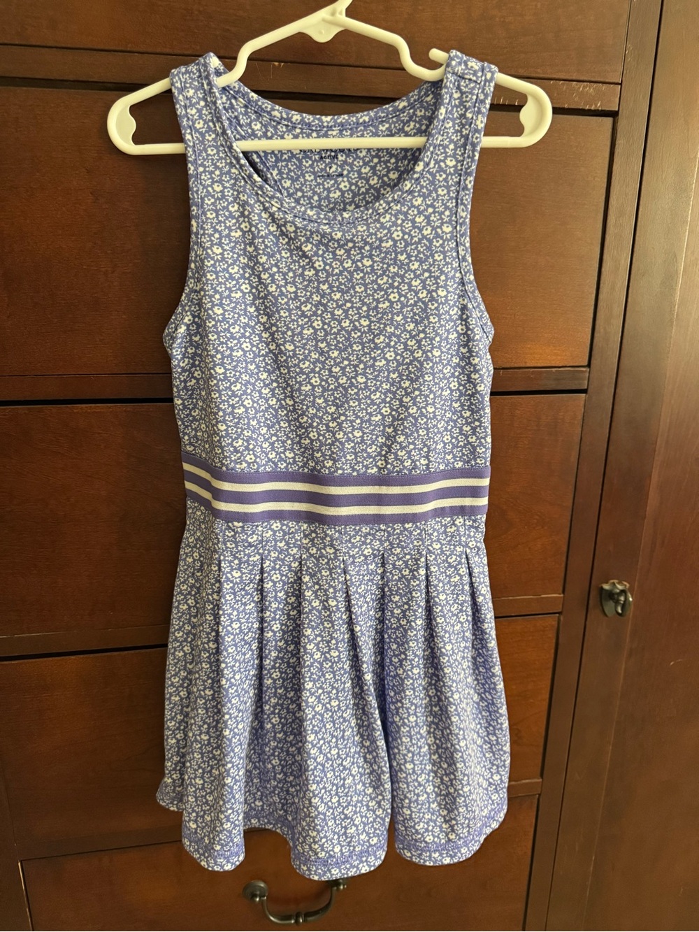 Crewcuts Active Dress Purple/White EUC